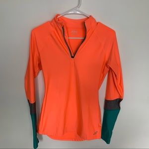 BCG Running Workout Quarter Zip Long Sleeve